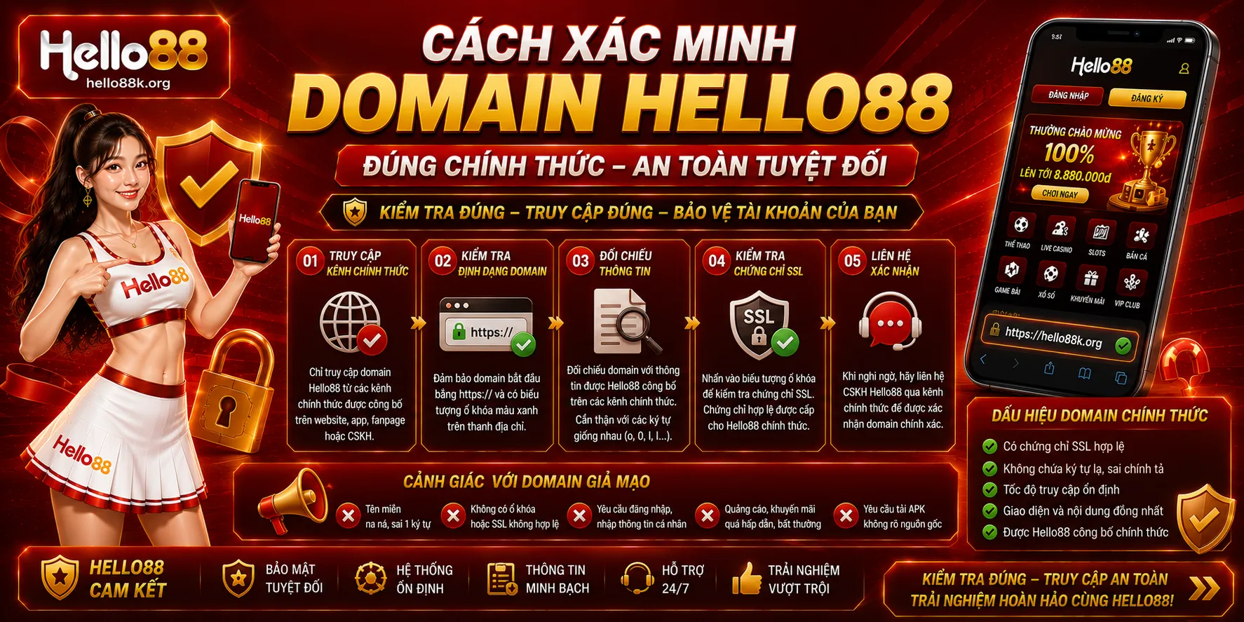Thông Báo Domain Hello88 Và Link Truy Cập Đang Sử Dụng 2 Cách xác minh domain Hello88